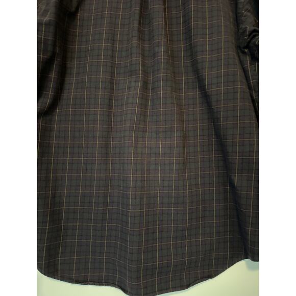 Britches Great Outdoors Men's Flannel Button Down Shirt Size XXL Pocket Plaid - Picture 9 of 10